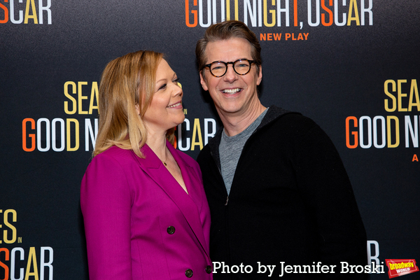 Photos: Sean Hayes & the Cast of GOOD NIGHT, OSCAR Meet the Press Image