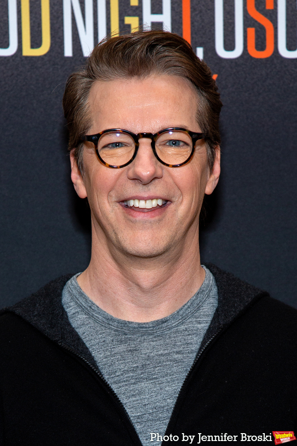 Photos: Sean Hayes & the Cast of GOOD NIGHT, OSCAR Meet the Press Image