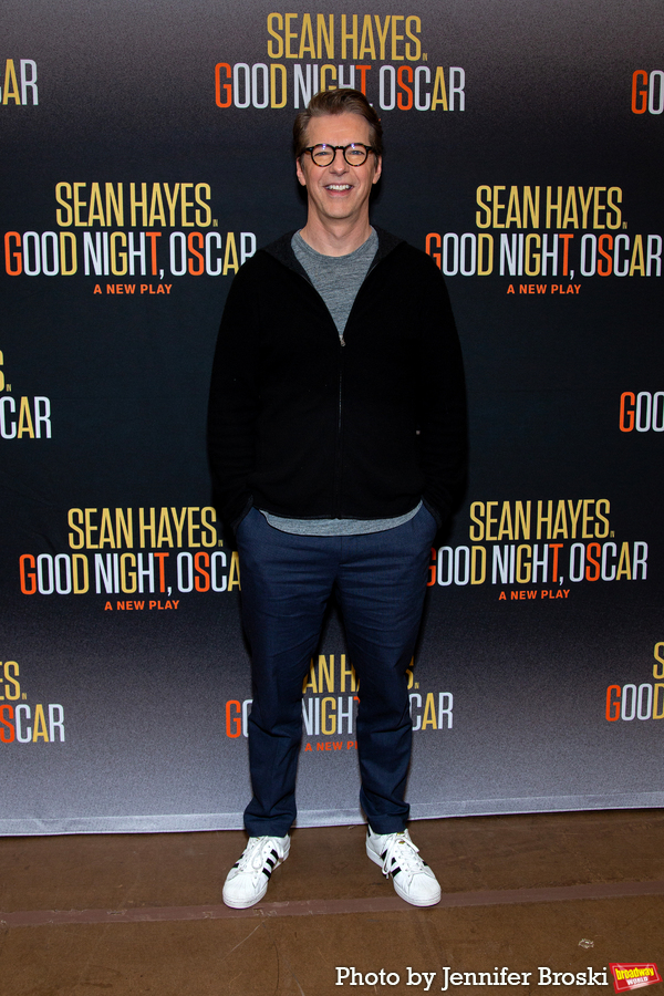Photos: Sean Hayes & the Cast of GOOD NIGHT, OSCAR Meet the Press Image