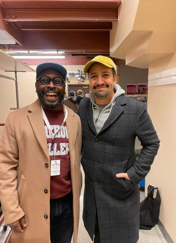 Photos: Lin-Manuel Miranda Visits FAT HAM on Broadway Image