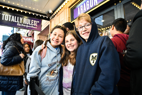 Photos: Local Students Attend SIX on Broadway Through TDF's Introduction to Theatre Program Image