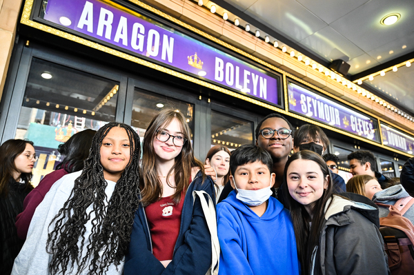 Photos: Local Students Attend SIX on Broadway Through TDF's Introduction to Theatre Program Image