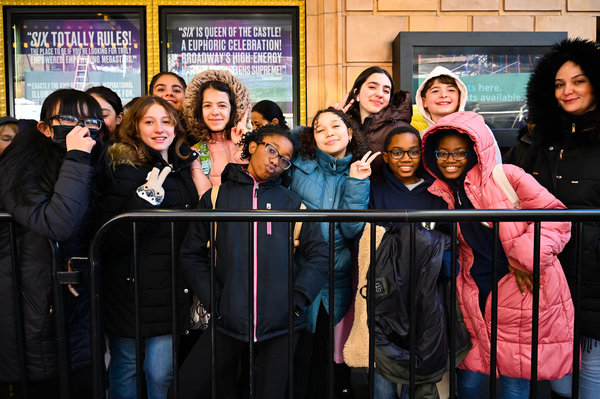 Photos: Local Students Attend SIX on Broadway Through TDF's Introduction to Theatre Program Image