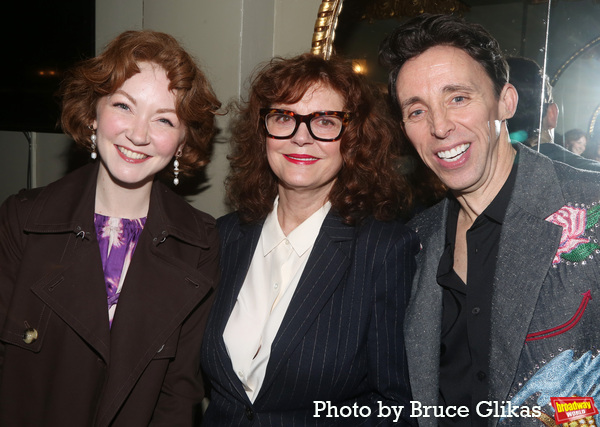 Caroline Innerbilcher, Susan Sarandon and Kevin Cahoon Photo