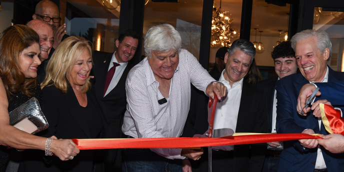 Photos/Video: Jay Leno Celebrates Reopening of Bergen PAC with Historic Drive and Ribbon Cutting Photo