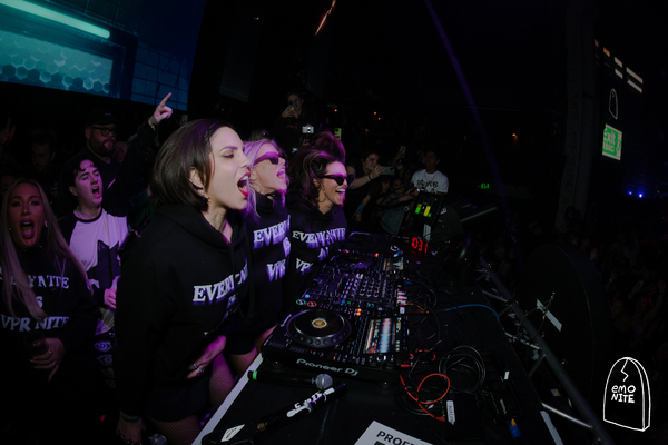 Photos: Ariana Madix, Katie Maloney and Scheana Shay of VANDERPUMP RULES Do A Surprise DJ Set at Emo Nite LA Image