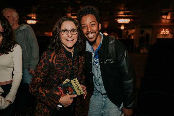 Photos: Julia Louis-Dreyfus Visits SWEENEY TODD on Broadway Image