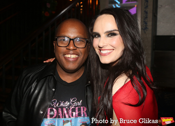 Playwright/Composer Michael R. Jackson and Molly Hager Photo