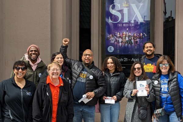 Photos: Inside Actors' Equity Association's Unite the Road Campaign at SIX, FROZEN & More Image