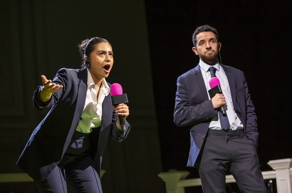 Photos: First Look at VARDY V ROONEY: THE WAGATHA CHRISTIE TRIAL at the Ambassadors Theatre Image