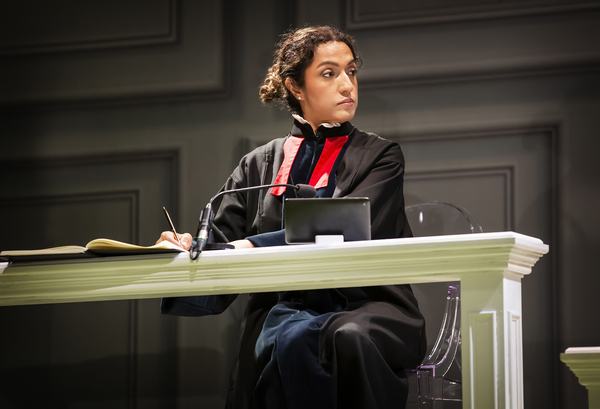 Photos: First Look at VARDY V ROONEY: THE WAGATHA CHRISTIE TRIAL at the Ambassadors Theatre  Image