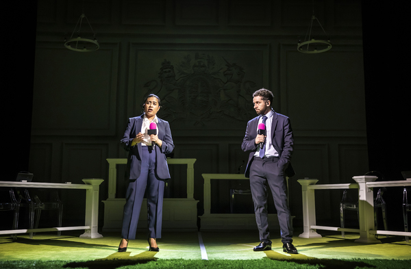 Photos: First Look at VARDY V ROONEY: THE WAGATHA CHRISTIE TRIAL at the Ambassadors Theatre Image