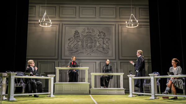 Photos: First Look at VARDY V ROONEY: THE WAGATHA CHRISTIE TRIAL at the Ambassadors Theatre  Image