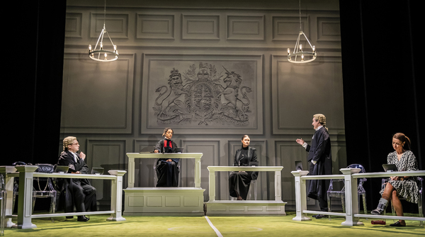 Photos: First Look at VARDY V ROONEY: THE WAGATHA CHRISTIE TRIAL at the Ambassadors Theatre Image