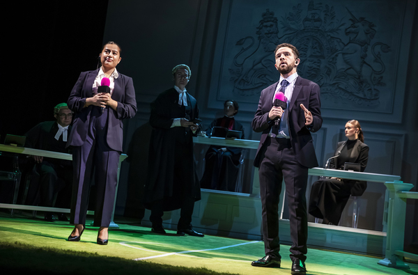 Photos: First Look at VARDY V ROONEY: THE WAGATHA CHRISTIE TRIAL at the Ambassadors Theatre Image