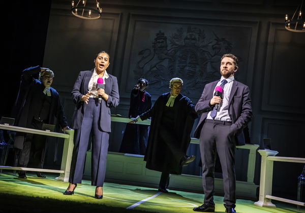 Photos: First Look at VARDY V ROONEY: THE WAGATHA CHRISTIE TRIAL at the Ambassadors Theatre Image