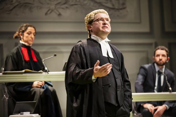 Photos: First Look at VARDY V ROONEY: THE WAGATHA CHRISTIE TRIAL at the Ambassadors Theatre Image
