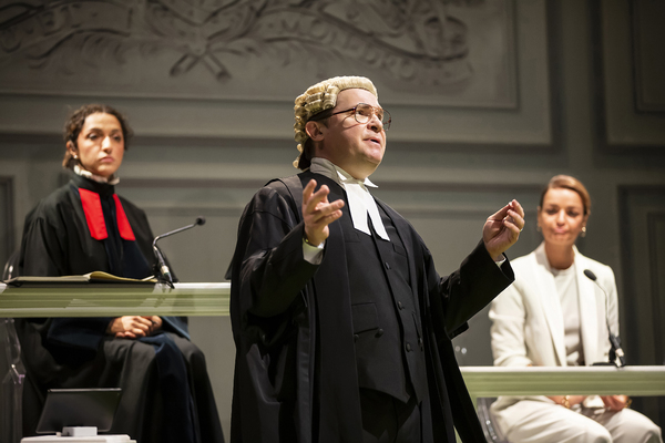 Photos: First Look at VARDY V ROONEY: THE WAGATHA CHRISTIE TRIAL at the Ambassadors Theatre  Image