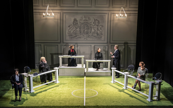 Photos: First Look at VARDY V ROONEY: THE WAGATHA CHRISTIE TRIAL at the Ambassadors Theatre Image