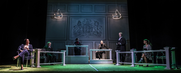 Photos: First Look at VARDY V ROONEY: THE WAGATHA CHRISTIE TRIAL at the Ambassadors Theatre Image