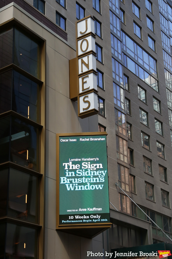 Up on the Marquee: THE SIGN IN SIDNEY BRUSTEIN'S WINDOW on Broadway Image