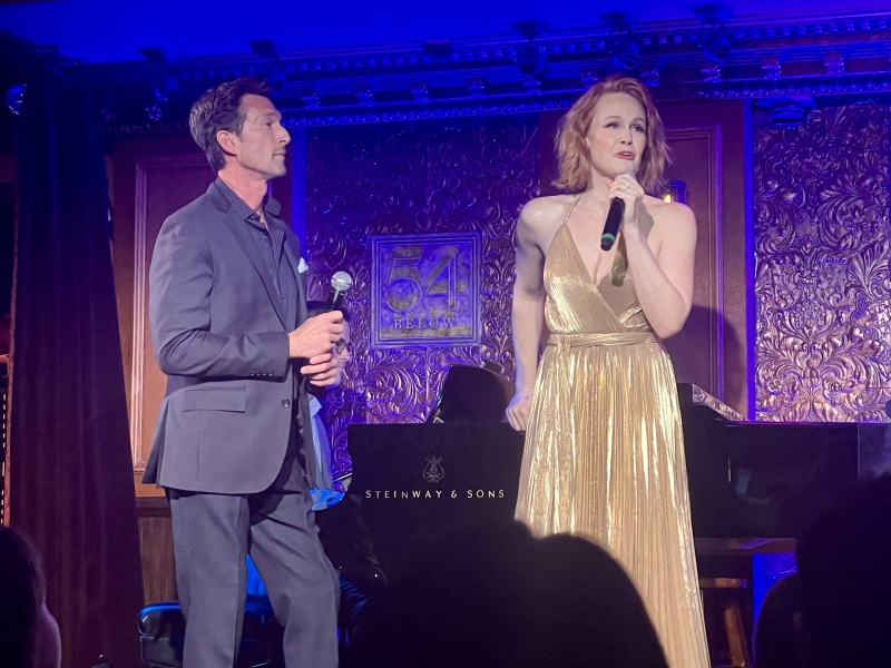 Review: Kate Baldwin and Aaron Lazar Throw a Casual Party in Cocktail Attire in ALL FOR YOU at 54 Below 