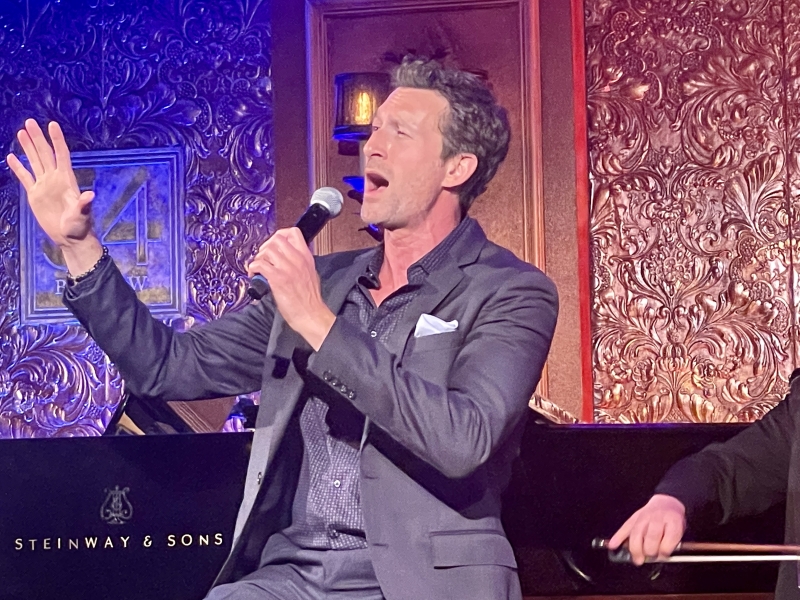 Review: Kate Baldwin and Aaron Lazar Throw a Casual Party in Cocktail Attire in ALL FOR YOU at 54 Below 