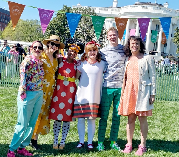 Photos: TheaterWorksUSA Performs at The White House Easter Egg Roll 