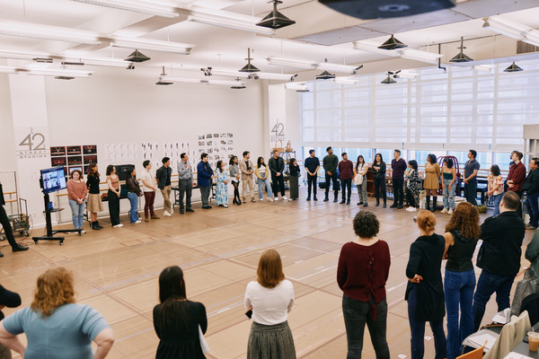 Photos: Go Inside Rehearsals of EVITA at American Repertory Theater  Image