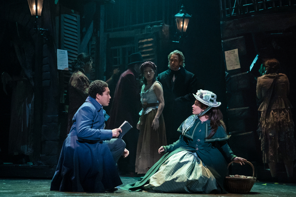 Gregory Lee Rodriguez & Addie Morales in Les Misérables. Photo by Matthew Murphy & E Photo