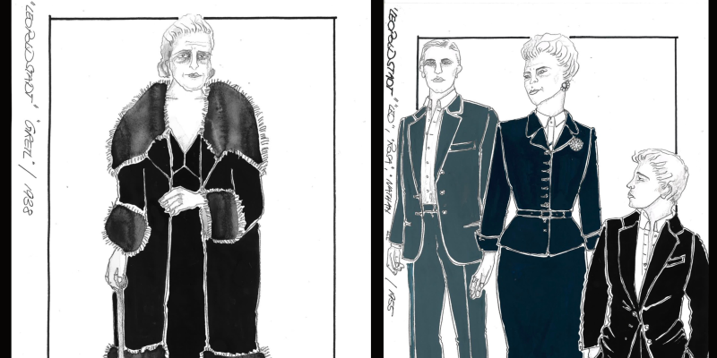 Broadway By Design: Hudson, Reiffenstuel, Austin & Cork LEOPOLDSTADT from Page to Stage Image