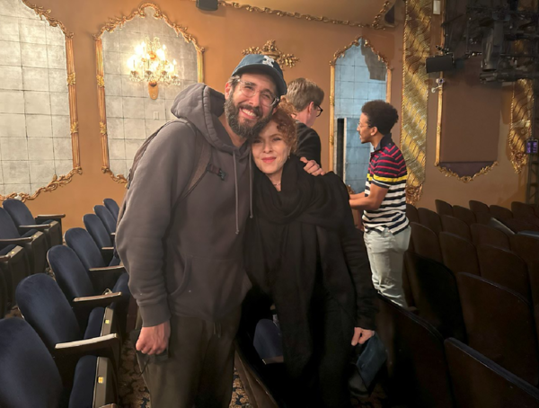 Josh Groban and Bernadette Peters Photo