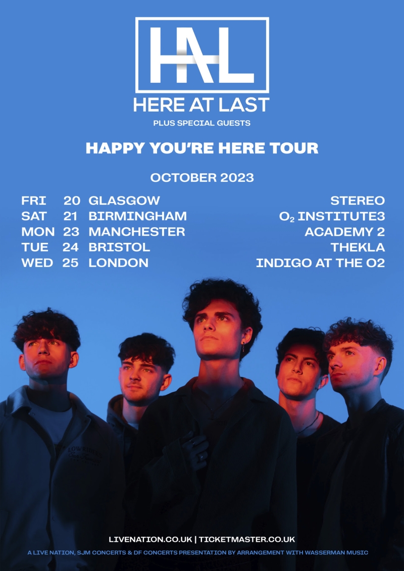 Here at Last Announce the 'Happy You're Here' UK Tour 