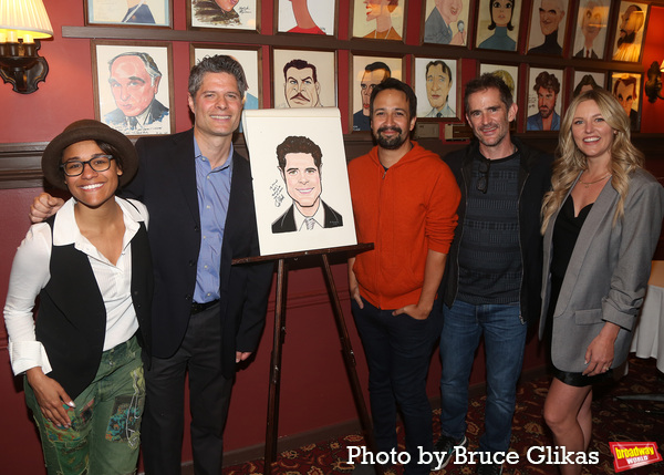 Ariana DeBose, Tom Kitt, Lin-Manuel Miranda, Andy Blankenbuehler and Taylor Louderman Photo