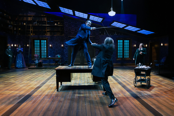 Photos: See New Images of SHERLOCK HOLMES AND THE CASE OF THE JERSEY LILY at Alley Theatre  Image