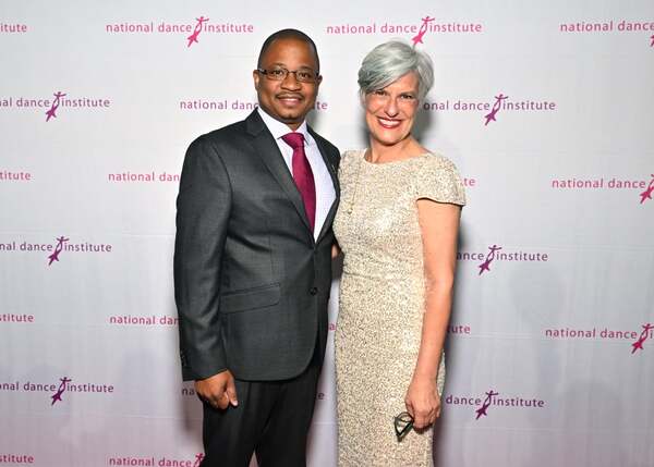  Jermaine Jones, Executive Director, National Dance Institute and Kay Gayner, Artisti Photo
