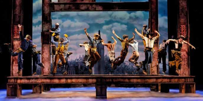 Photo: First Look at NEW YORK, NEW YORK on Broadway Photo