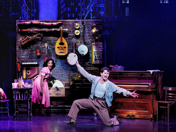 Photo: First Look at NEW YORK, NEW YORK on Broadway Image