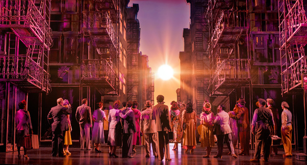 Photo: First Look at NEW YORK, NEW YORK on Broadway Image