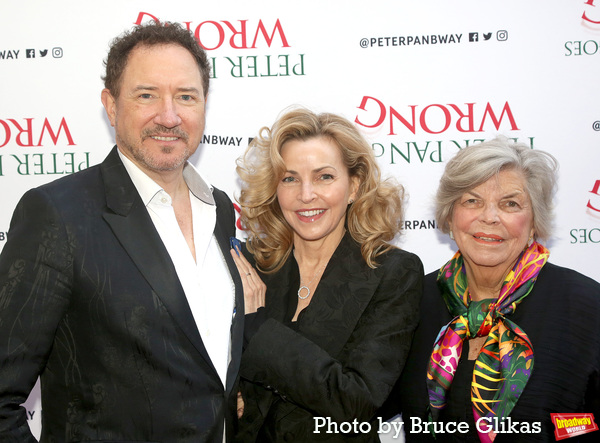 Producer Kevin McCollum,  Lynette Perry-McCollum and Betty Perry Photo