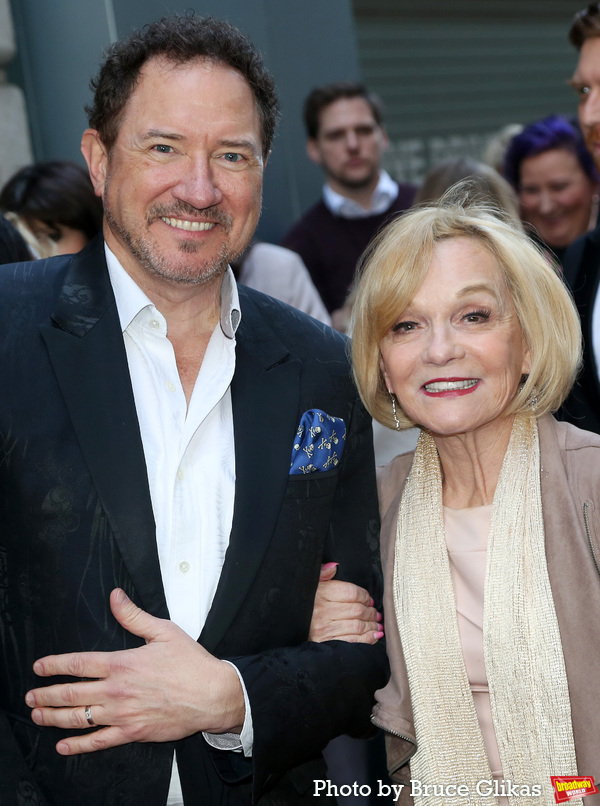 Producer Kevin McCollum and Cathy Rigby Photo