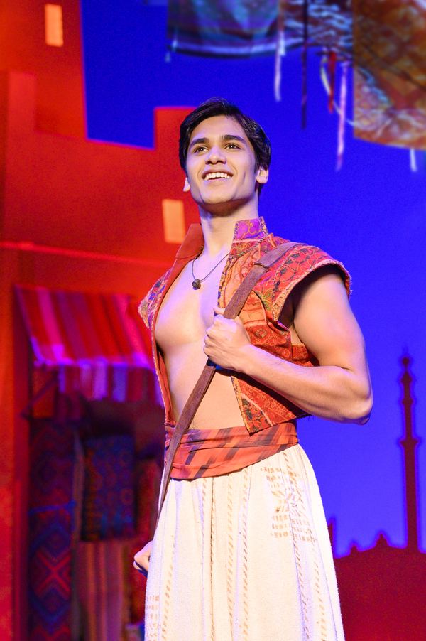 Adi Roy in Aladdin. Photo courtesy of the production. Photo