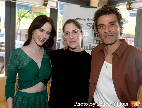 Rachel Brosnahan, Director Anne Kauffman and Oscar Isaac Photo