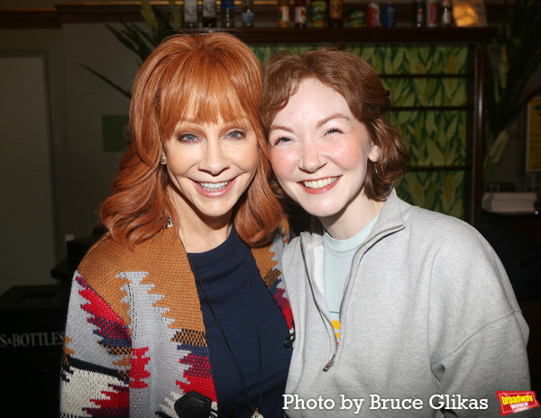 Photos: Reba McEntire, Sam Hunt, Sara Bareilles, & Jennifer Holliday Visit SHUCKED on Broadway Image