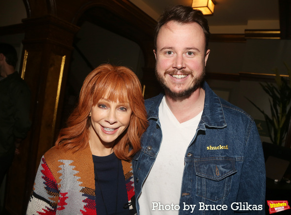 Photos: Reba McEntire, Sam Hunt, Sara Bareilles, & Jennifer Holliday Visit SHUCKED on Broadway Image