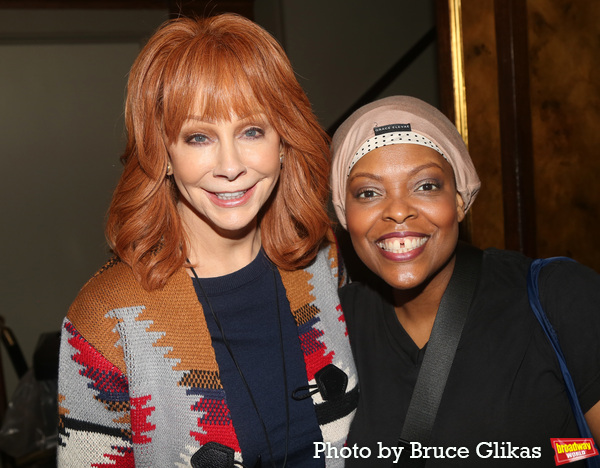 Photos: Reba McEntire, Sam Hunt, Sara Bareilles, & Jennifer Holliday Visit SHUCKED on Broadway Image