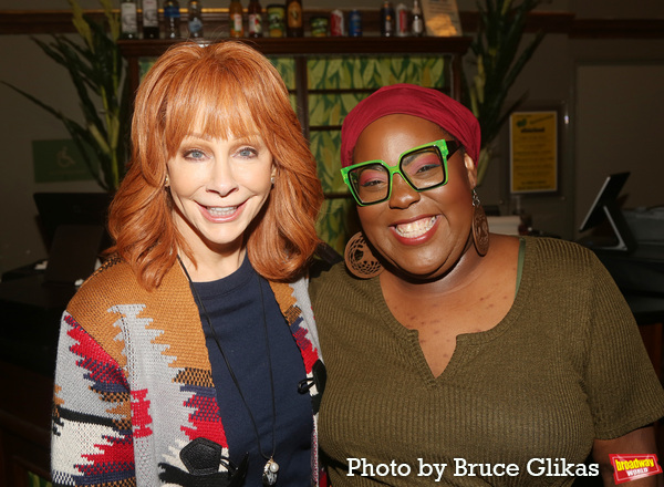 Photos: Reba McEntire, Sam Hunt, Sara Bareilles, & Jennifer Holliday Visit SHUCKED on Broadway Image