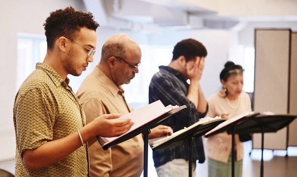 Photos: Roger Q. Mason Presents WAITING FOR A WAKE Reading With Page 73 At Open Jar Studios Image