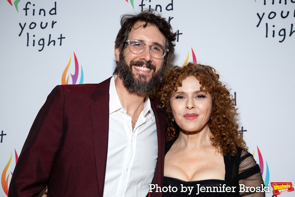 Photos: Josh Groban Hosts the Find Your Light Gala Honoring Bernadette Peters Image