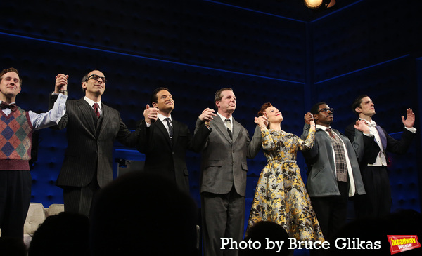Photos: The Cast of GOOD NIGHT, OSCAR Takes Their Opening Night Bows Image